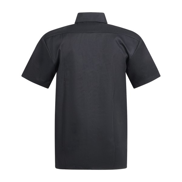 Dickies - Camicia nera maniche corte con doppio tascino sul petto per uomo |