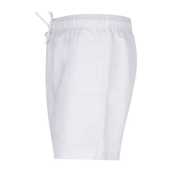 Emporio Armani - Bermuda mare bianco con elastico logato in vita per uomo |