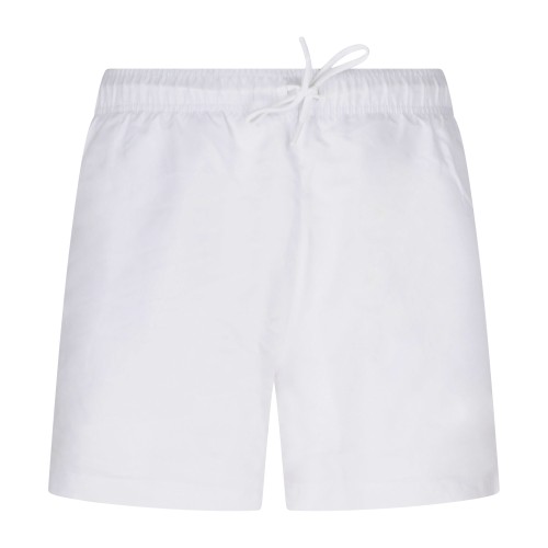 Emporio Armani - Bermuda mare bianco con elastico logato in vita per uomo |