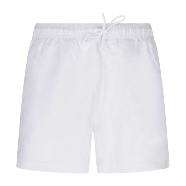 Emporio Armani - Bermuda mare bianco con elastico logato in vita per uomo |