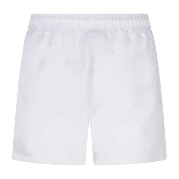 Emporio Armani - Bermuda mare bianco con elastico logato in vita per uomo |