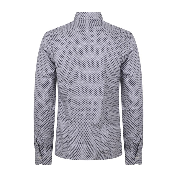 Lavorazione Sartoriale - Camicia multicolor a fantasia astratta in cotone