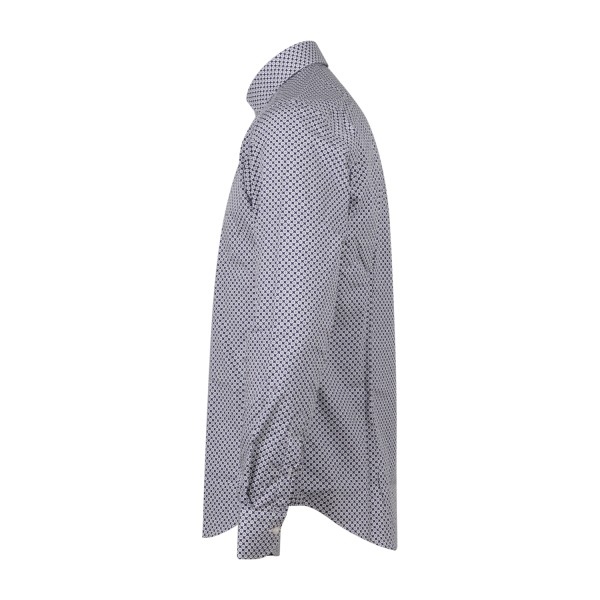 Lavorazione Sartoriale - Camicia multicolor a fantasia astratta in cotone