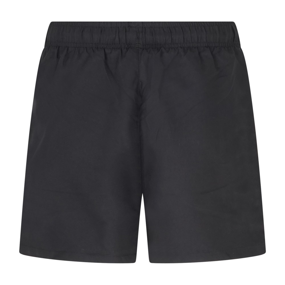 Emporio Armani - Bermuda mare nera con elastico logato in vita per uomo |