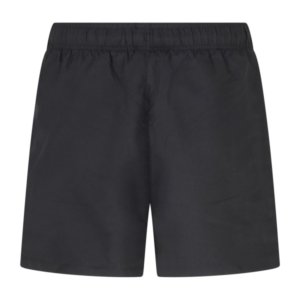 Emporio Armani - Bermuda mare nera con elastico logato in vita per uomo |