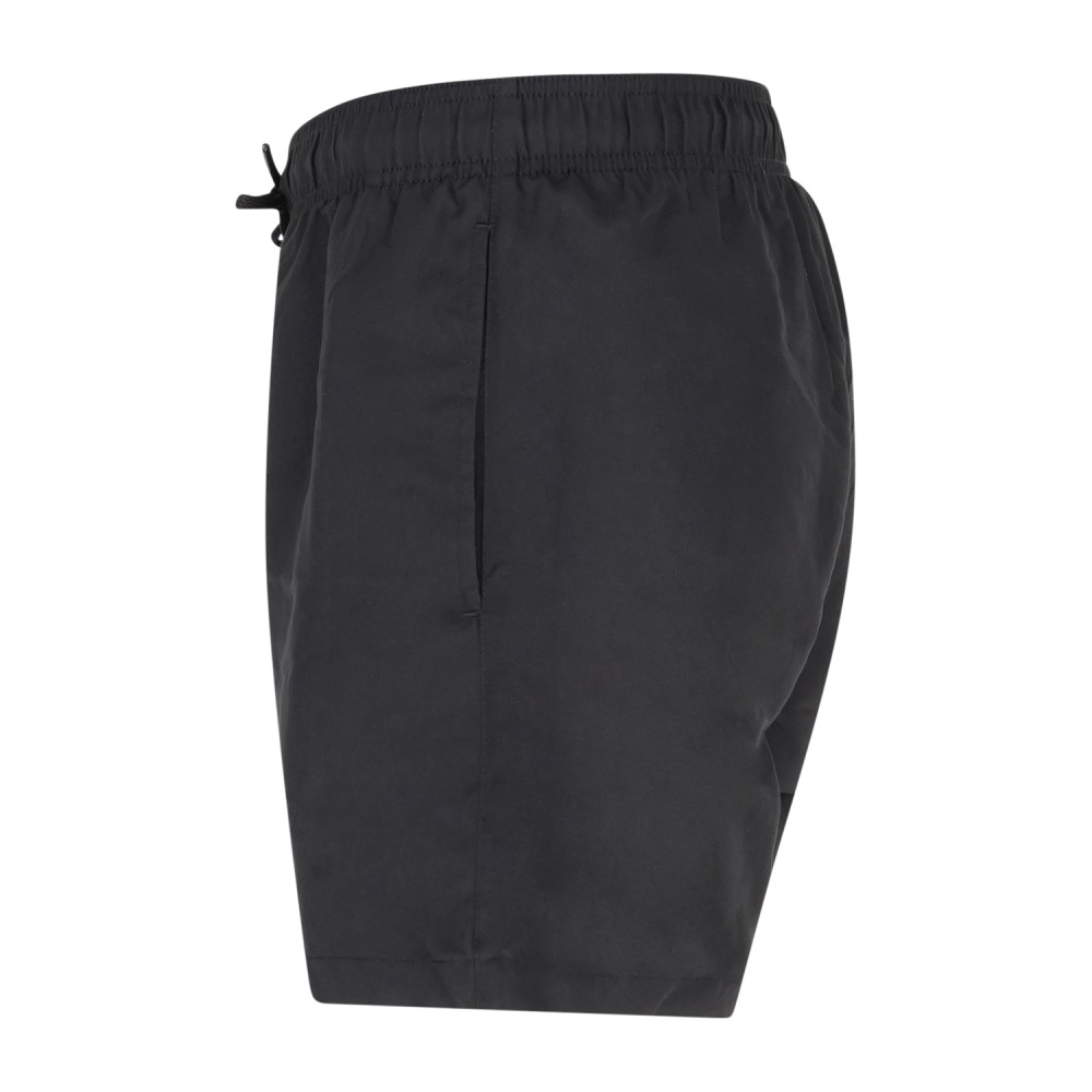 Emporio Armani - Bermuda mare nera con elastico logato in vita per uomo |