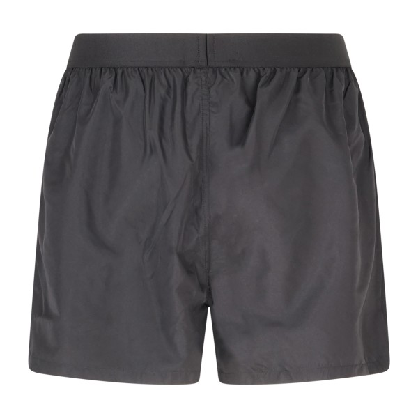 Dsquared2 - Bermuda mare nera con elastico logato in vita per uomo | d7b626560