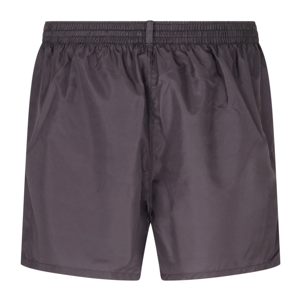 Dsquared2 - Bermuda mare nera con stampa logo sul fronte per uomo | d7b626710