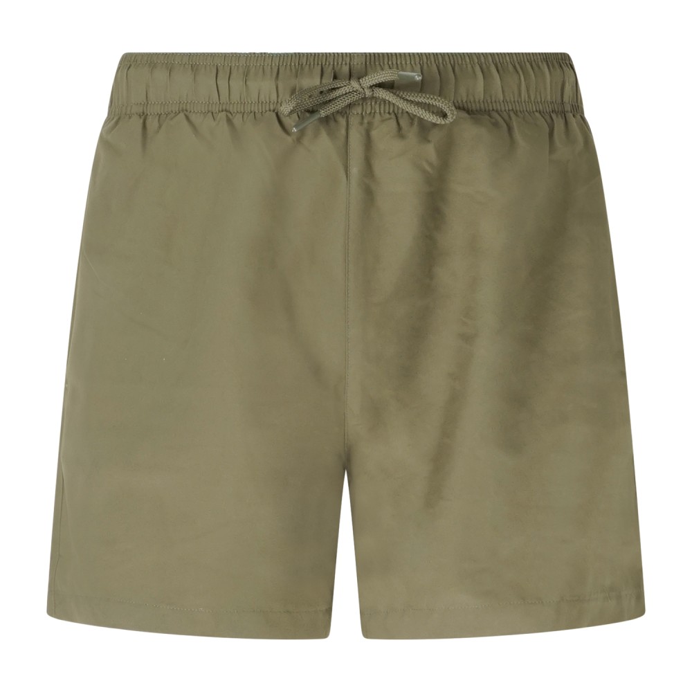 Emporio Armani - Bermuda mare verde con elastico logato in vita per uomo |