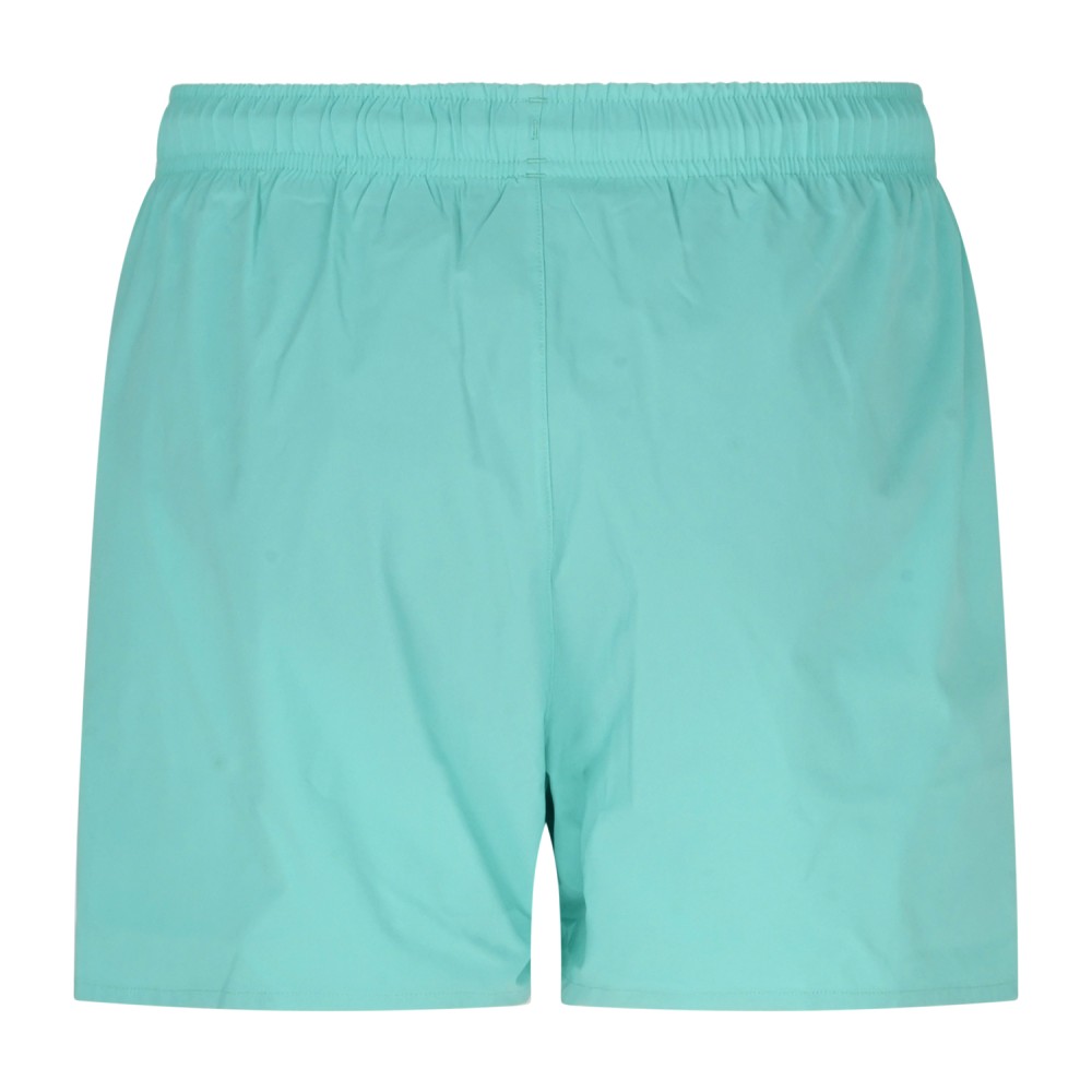 Emporio Armani - Bermuda mare verde con patch logo sul fronte per uomo |