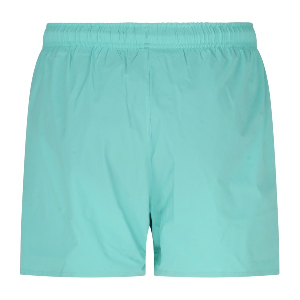 Emporio Armani - Bermuda mare verde con patch logo sul fronte per uomo |
