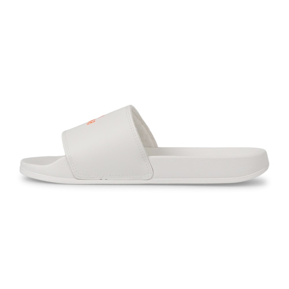Sun68 - Sandali bianchi in gomma con stampa logo fluo per uomo | x36101 01