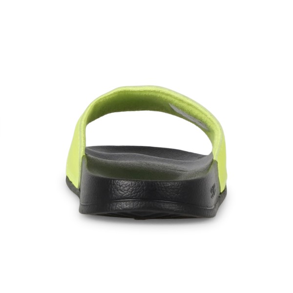 Sun68 - Sandali neri in gomma con fascia gialla fluo per uomo | x36101 1163