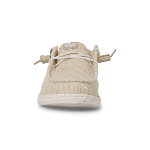 Hey Dude - Slip on beige Wally Stretch Sox elasticizzata ultra leggera per uomo 2