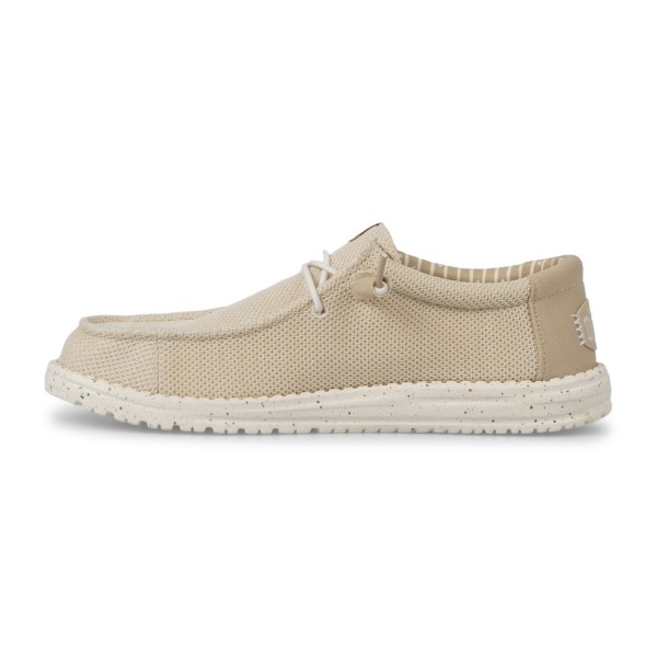Hey Dude - Slip on beige Wally Stretch Sox elasticizzata ultra leggera per uomo