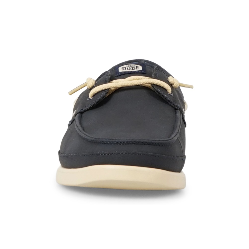 Hey Dude - Slip on blu Harbor Lo Classic in ecopelle per uomo | hd 45139/4zq