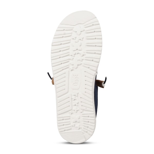 Hey Dude - Slip on blu Wally Summer Linen con contrasto per uomo | hd 43086-4ux