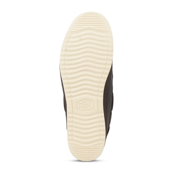 Hey Dude - Slip on marrone Harbor Lo Classic in ecopelle per uomo | hd