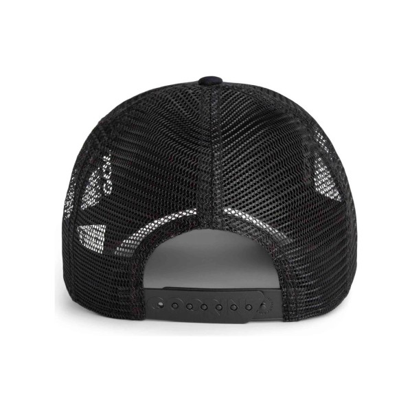 Goorin Bros. - Cappello nero con visiera e retro in retina con patch Stallon