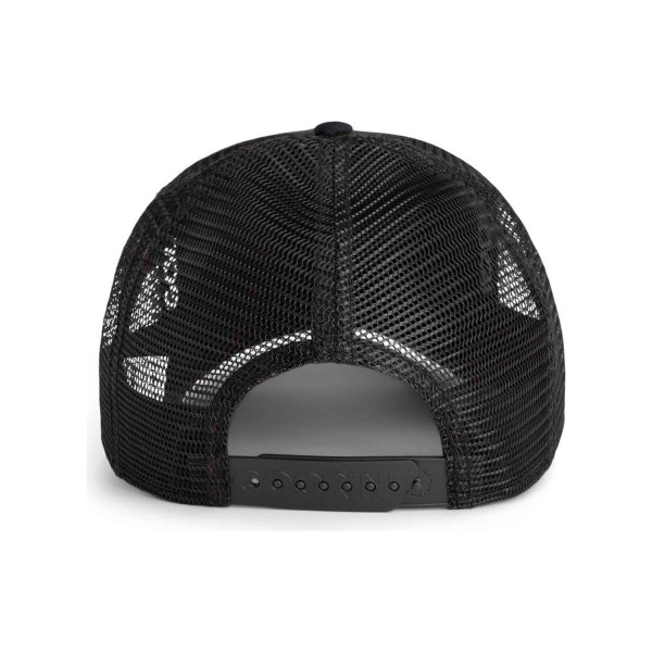 Goorin Bros. - Cappello nero con visiera e retro in retina con patch Killer per