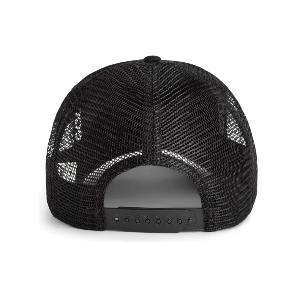 Goorin Bros. - Cappello nero con visiera e retro in retina con patch Frenchie