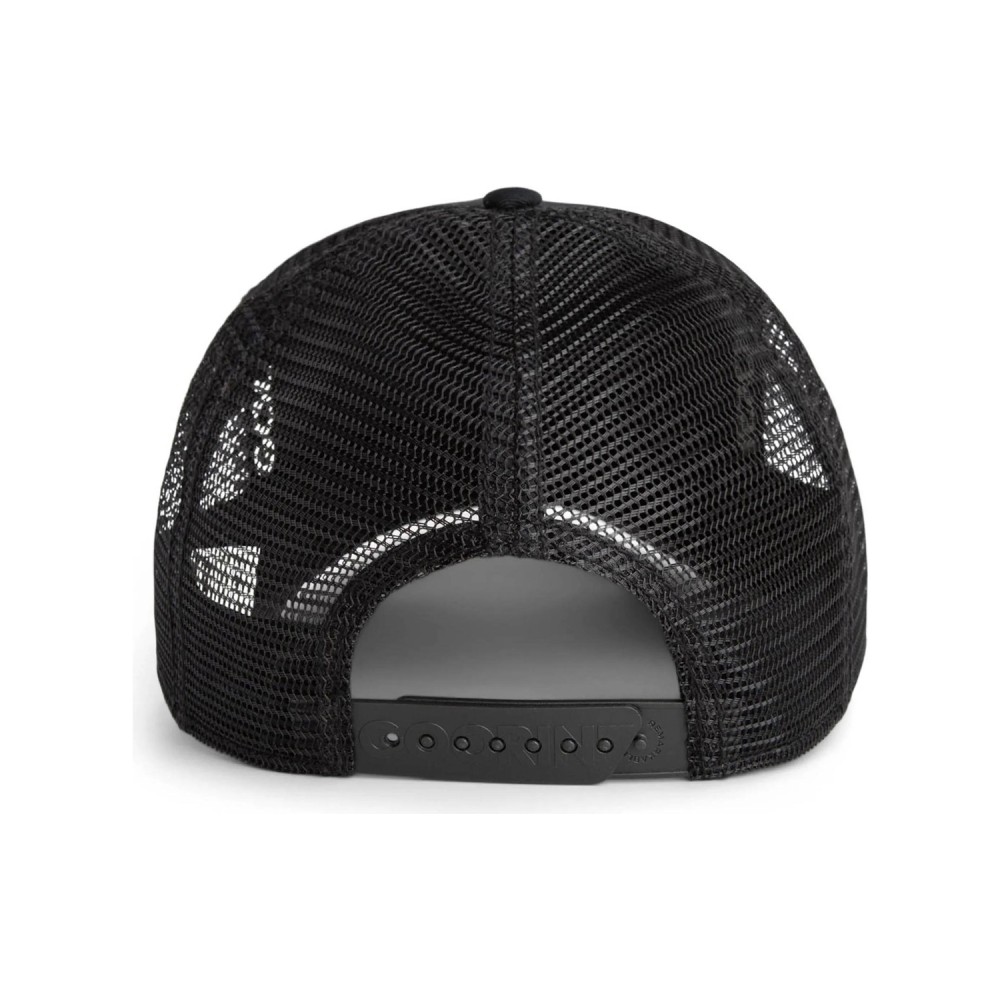 Goorin Bros. - Cappello nero con visiera e retro in retina con patch Freedom