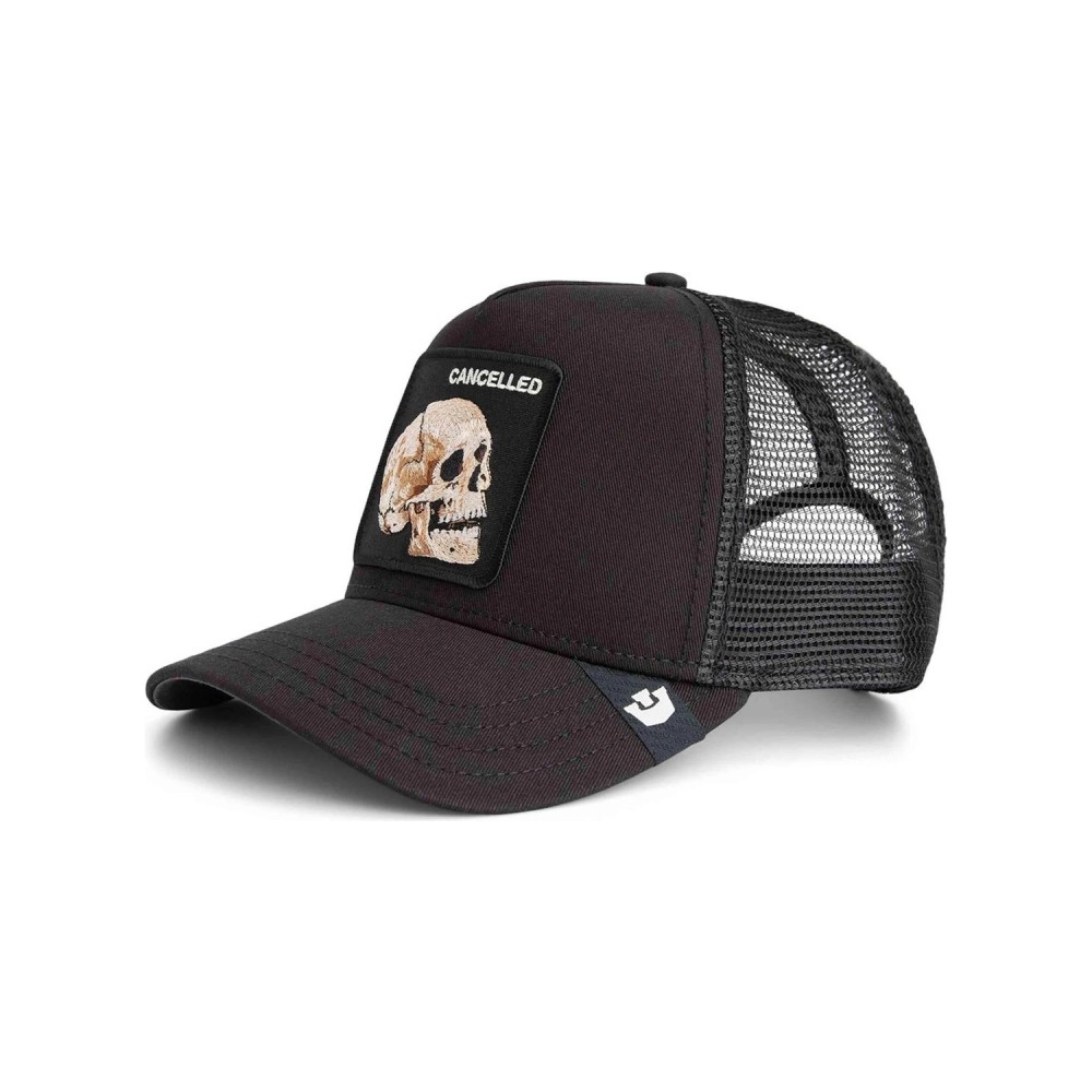 Goorin Bros. - Cappello nero con visiera e retro in retina con patch Cancelled