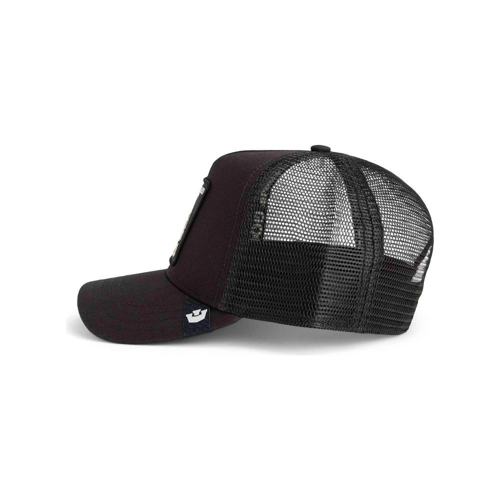 Goorin Bros. - Cappello nero con visiera e retro in retina con patch Cancelled