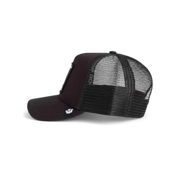 Goorin Bros. - Cappello nero con visiera e retro in retina con patch Cancelled