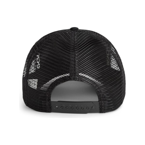 Goorin Bros. - Cappello nero con visiera e retro in retina con patch Black