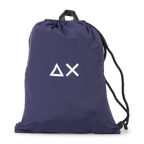 Sun68 - Zaino small blu con logo per uomo | w36103 07 navy blue