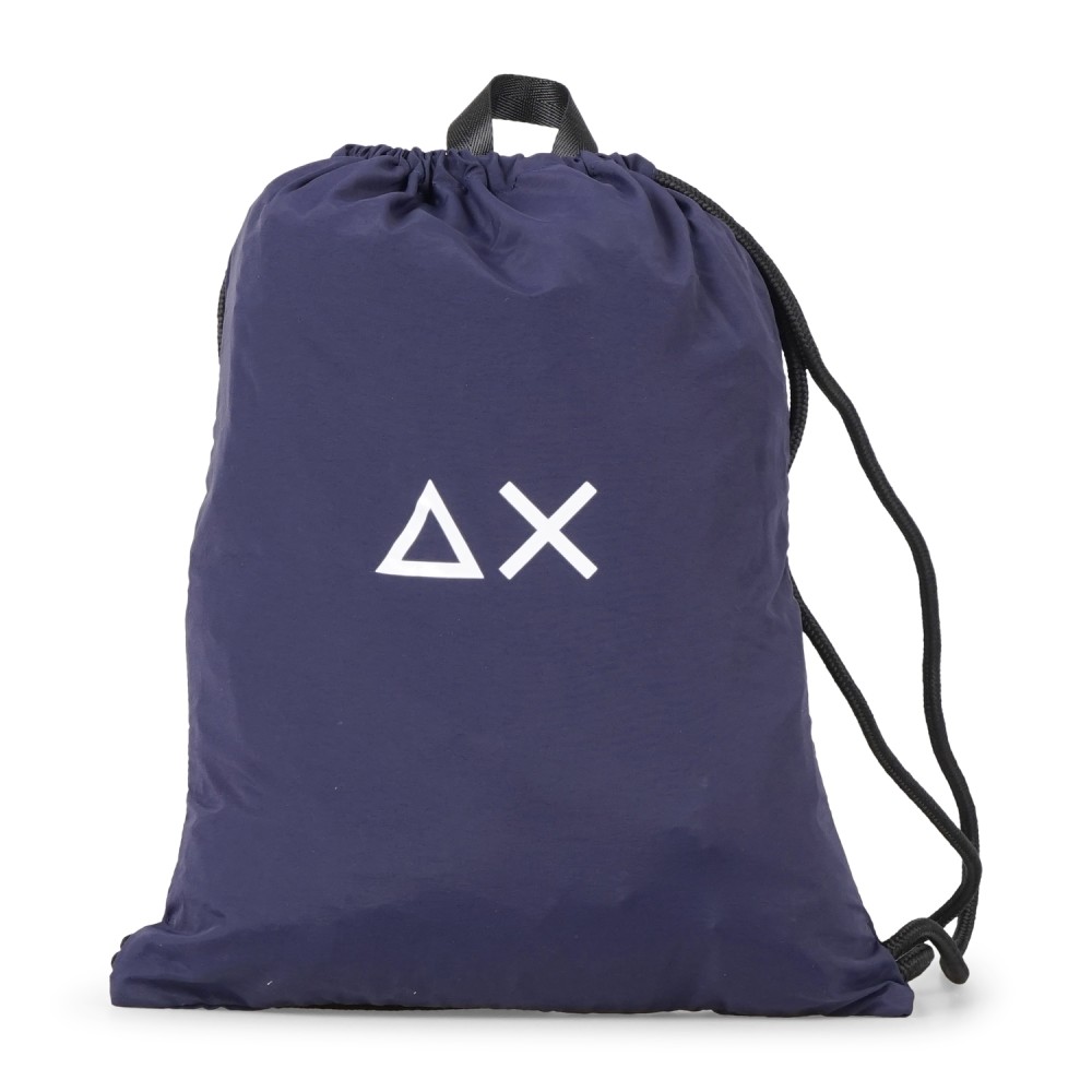 Sun68 - Zaino small blu con logo per uomo | w36103 07 navy blue