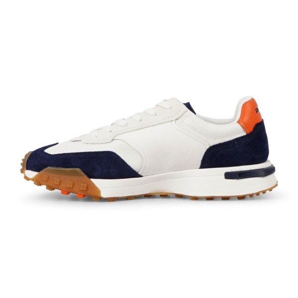 Polo Ralph Lauren - Sneakers bianca Eldridge in camoscio per uomo |