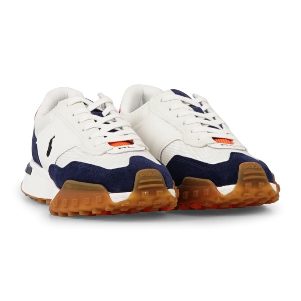 Polo Ralph Lauren - Sneakers bianca Eldridge in camoscio per uomo |
