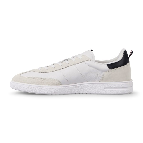 Polo Ralph Lauren - Sneakers bianca Bedford in pelle e camoscio per uomo |