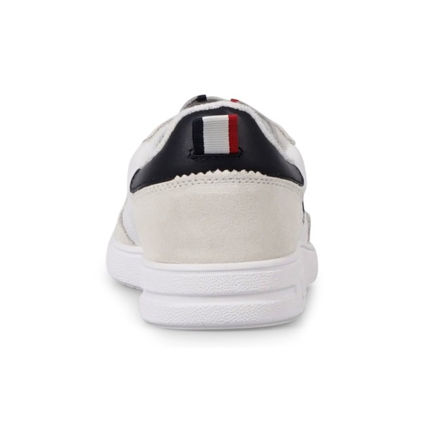 Polo Ralph Lauren - Sneakers bianca Bedford in pelle e camoscio per uomo |