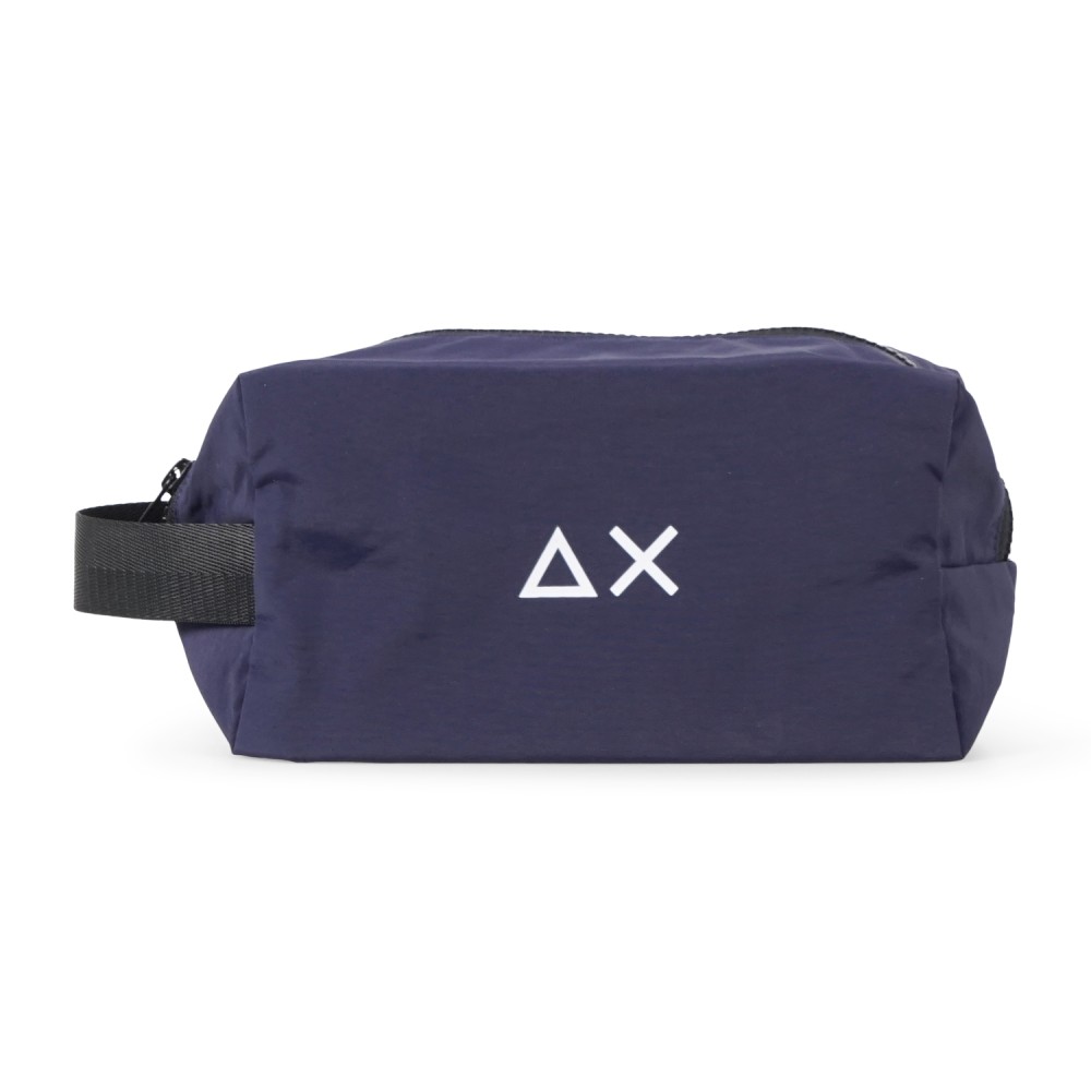 Sun68 - Pochette blu con stampa logo per uomo | w36105 07 navy blue
