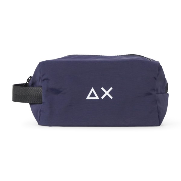 Sun68 - Pochette blu con stampa logo per uomo | w36105 07 navy blue