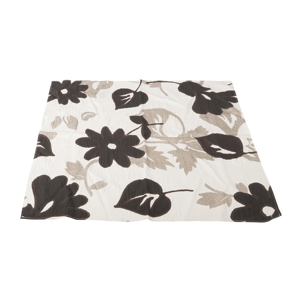 I'm Brian - Foulard beige a fantasia larga in cotone per uomo | fu3756 beige