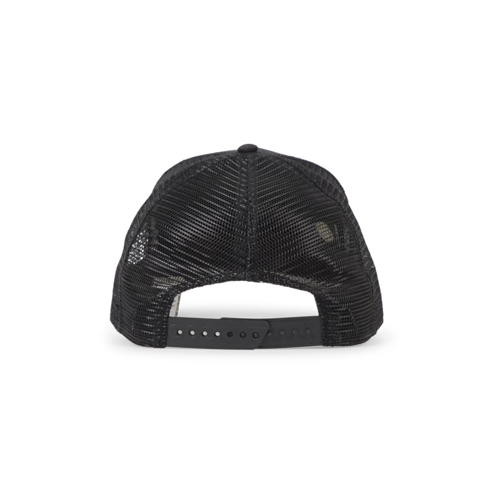 Goorin Bros. - Cappello nero con visiera e retro in retina con patch Beware per
