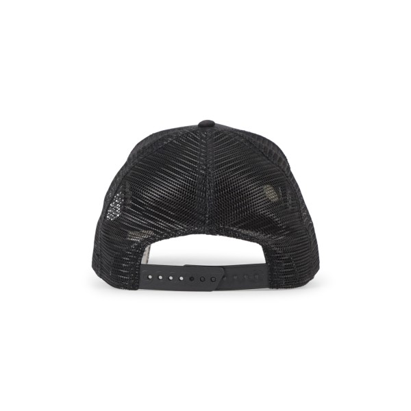 Goorin Bros. - Cappello nero con visiera e retro in retina con patch Beware per