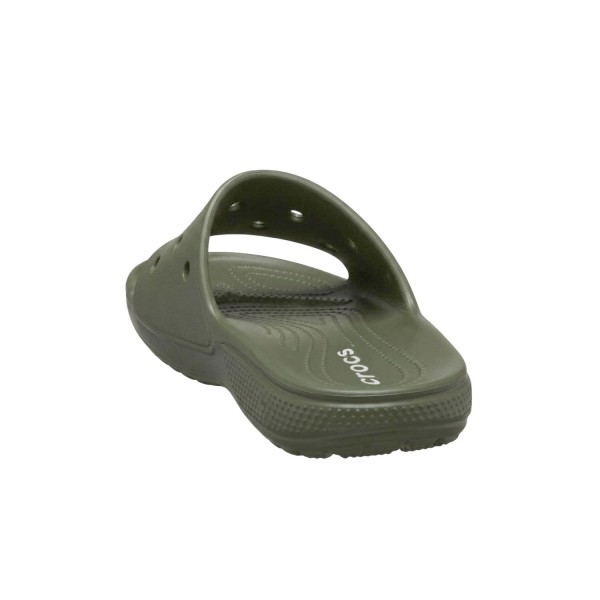 Crocs - Sandali verde Saturday Slide M con monofascia a buchi per uomo |