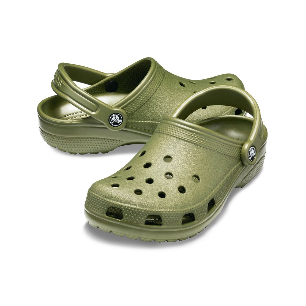Crocs - Sandali verde Classic Sabot U roomy Fit per uomo | cr10001-309 army