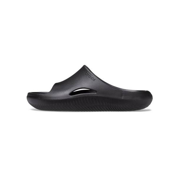 Crocs - Sandali nero Mellow Slide con logo a rilievo per uomo | cr208392-001