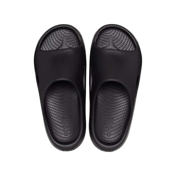 Crocs - Sandali nero Mellow Slide con logo a rilievo per uomo | cr208392-001