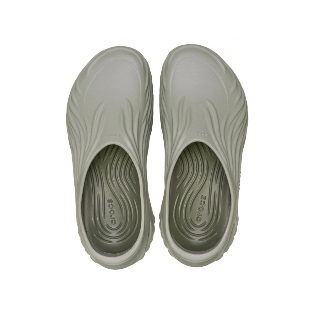 Crocs - Sandali grigio Echo Wave scanalature e texture ispirate al digitale per