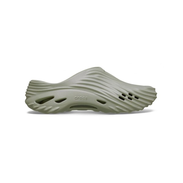 Crocs - Sandali grigio Echo Wave scanalature e texture ispirate al digitale per