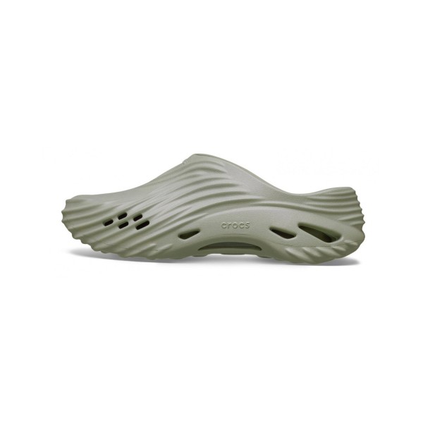 Crocs - Sandali grigio Echo Wave scanalature e texture ispirate al digitale per