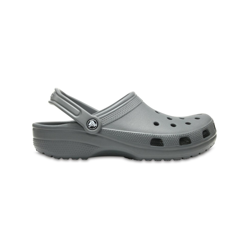 Crocs - Sandali grigi Classic Sabot U roomy Fit per uomo | cr10001-0da slate