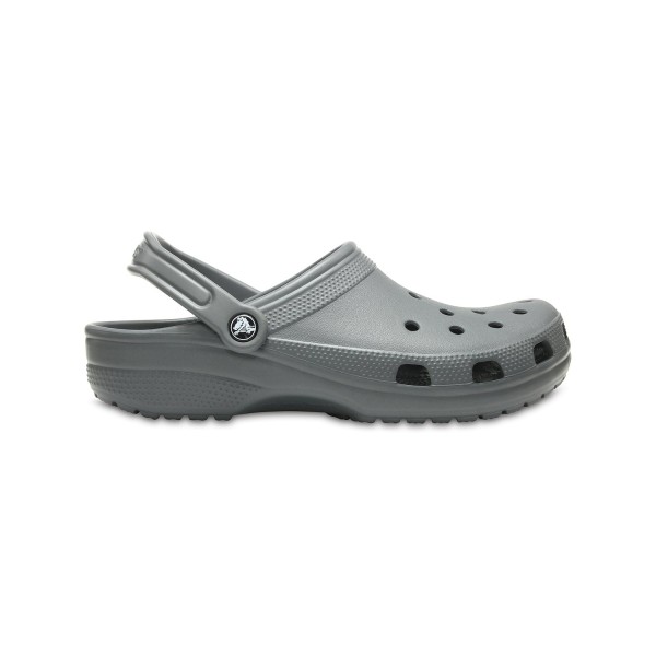 Crocs - Sandali grigi Classic Sabot U roomy Fit per uomo | cr10001-0da slate